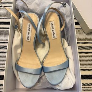 Anne Barge (worn once) Muse Sandal Light Blue - 7